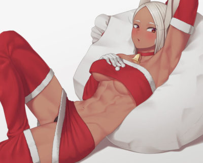 Rumi Usagiyama (Miruko) expose son corps musclé de jeunette