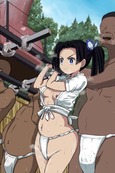 Aoi Kanzaki en string a ses petits seins qui débordent