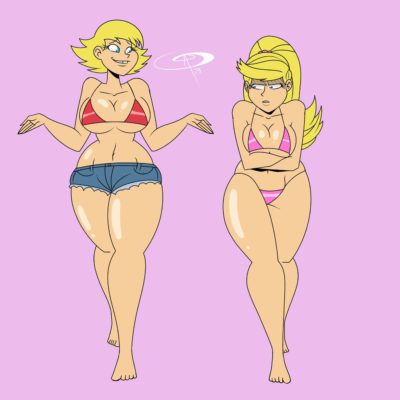 Les sœurs Lana et Lola en bikini moulant leurs nibards