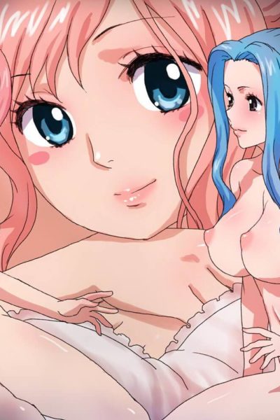 Shirahoshi et Vivi nues montrent leurs lourdes poitrines de waifu